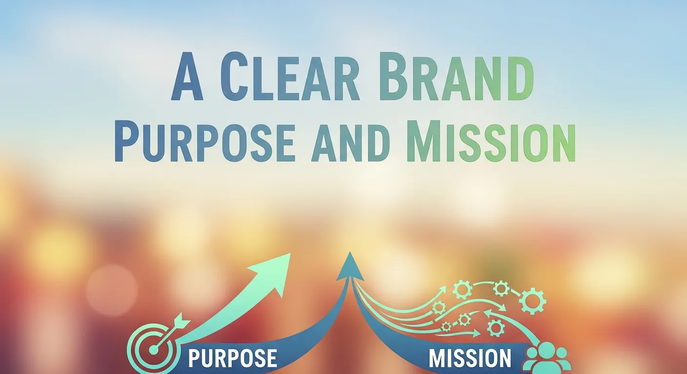 A Clear Brand Purpose and Mission for branding Strategy