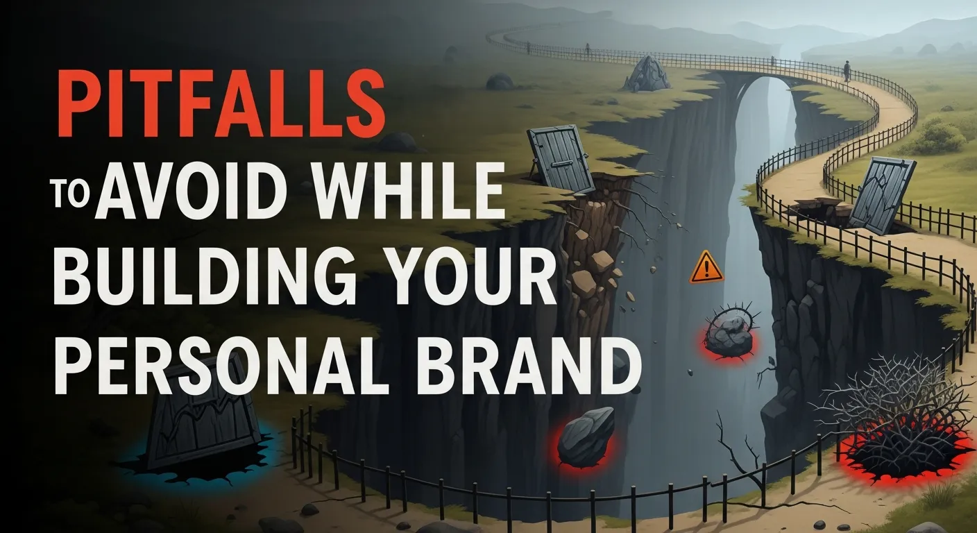 Pitfalls to Avoid While Building Your Personal Brand