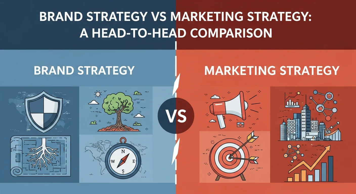 Brand Strategy vs Marketing Strategy A Head-to-Head Comparison | Brand Strategy VS Market Strategy