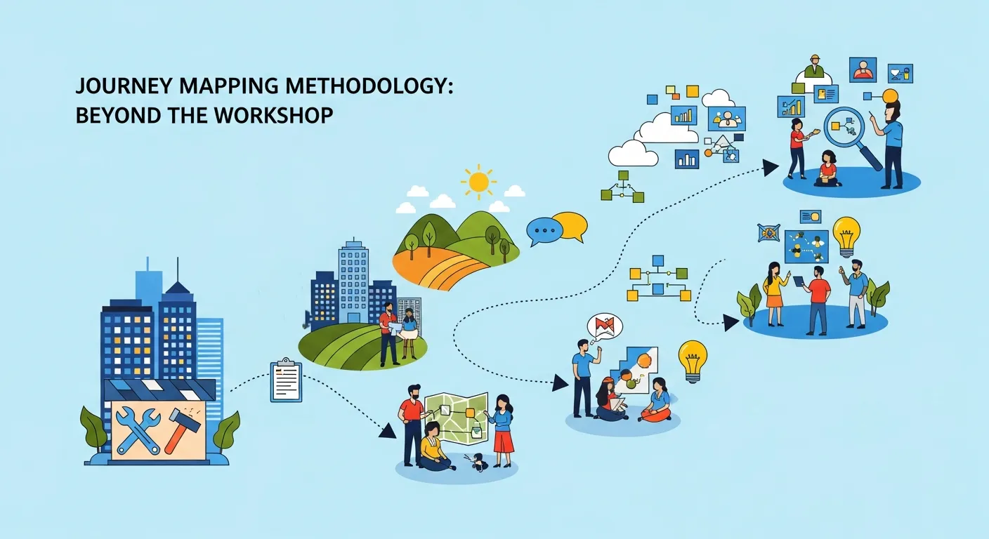 Journey Mapping Methodology Beyond the Workshop