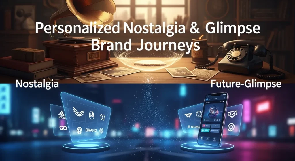 Personalized Nostalgia & Future-Glimpse Brand Journeys