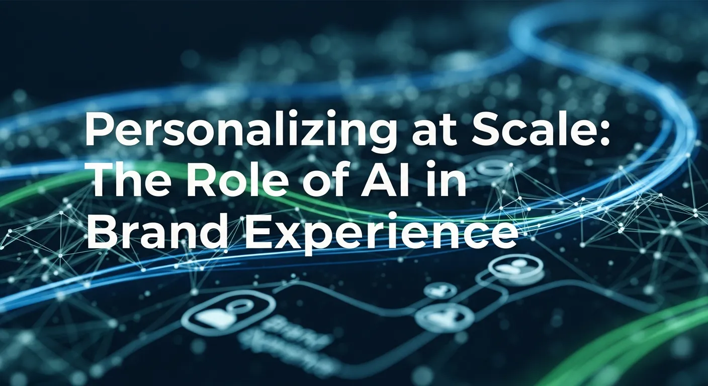 Personalizing at Scale The Role of AI in Brand Experience