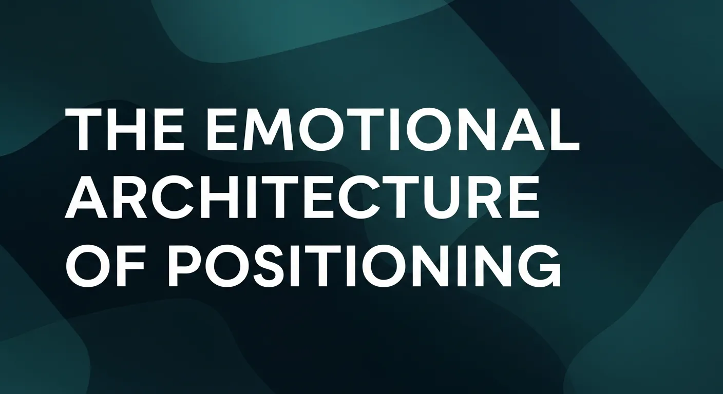 The Emotional Architecture of Positioning | Successful Brand Positioning
