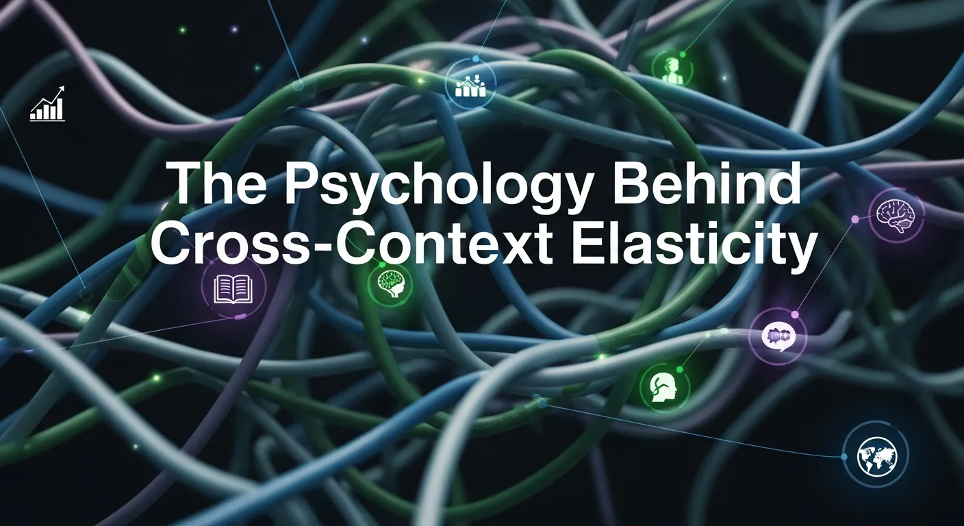 The Psychology Behind Cross-Context Elasticity