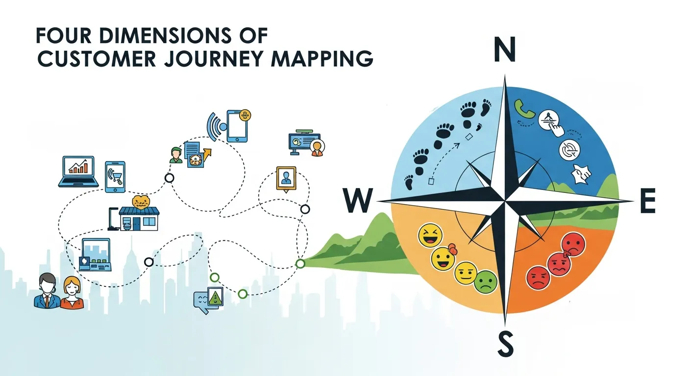 The Strategic Lens Four Dimensions of Customer Journey Mapping