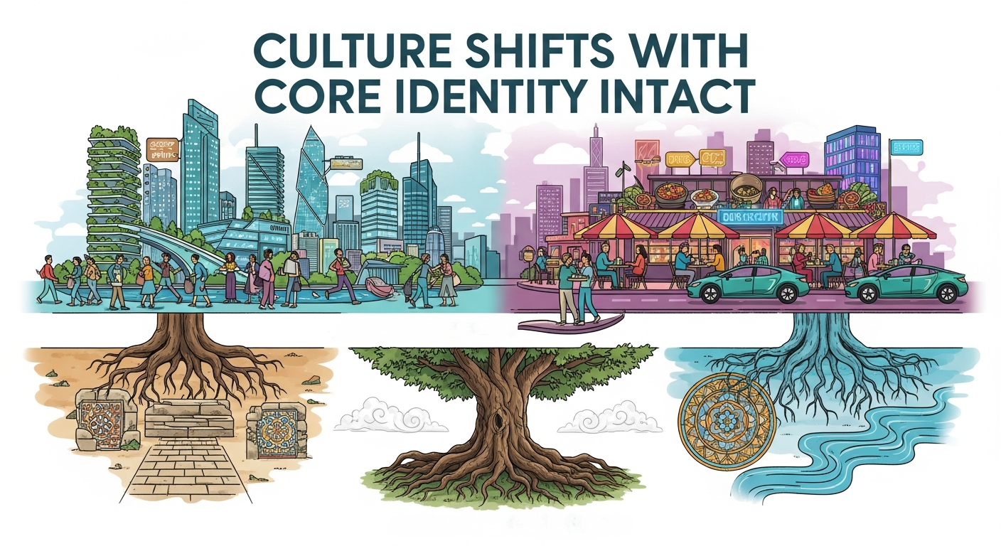 Culture Shifts with Core Identity Intact - Brand Alignment