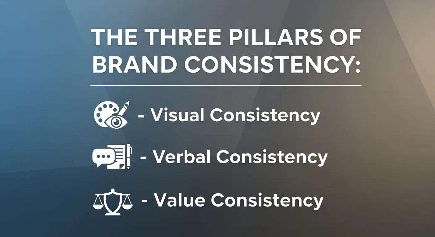 The Three Pillars of Brand Consistency