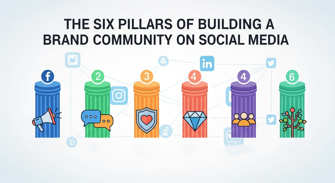 The Six Pillars of Building a Brand Community on Social Media