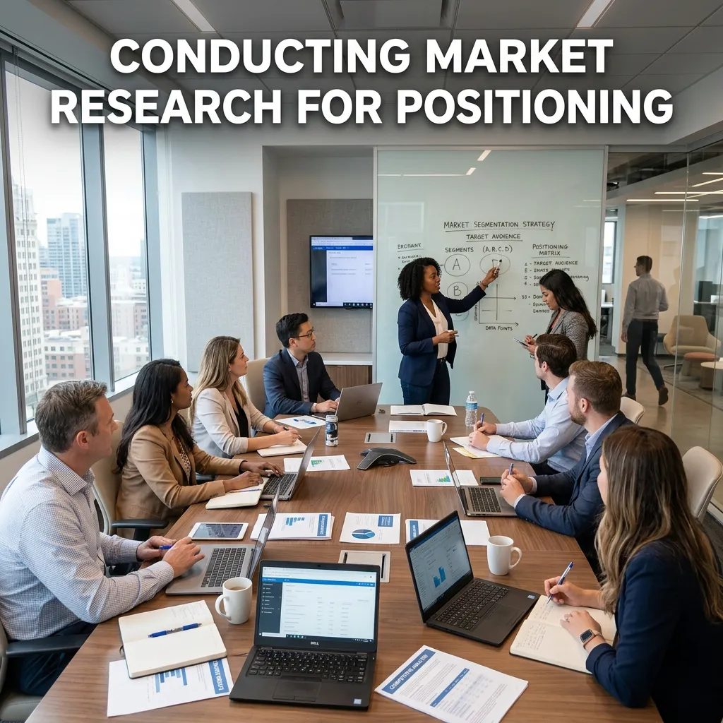 Conducting Market Research for Positioning