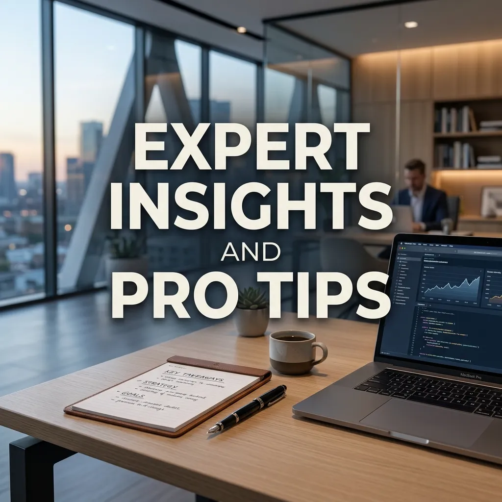 Expert Insights and Pro Tips