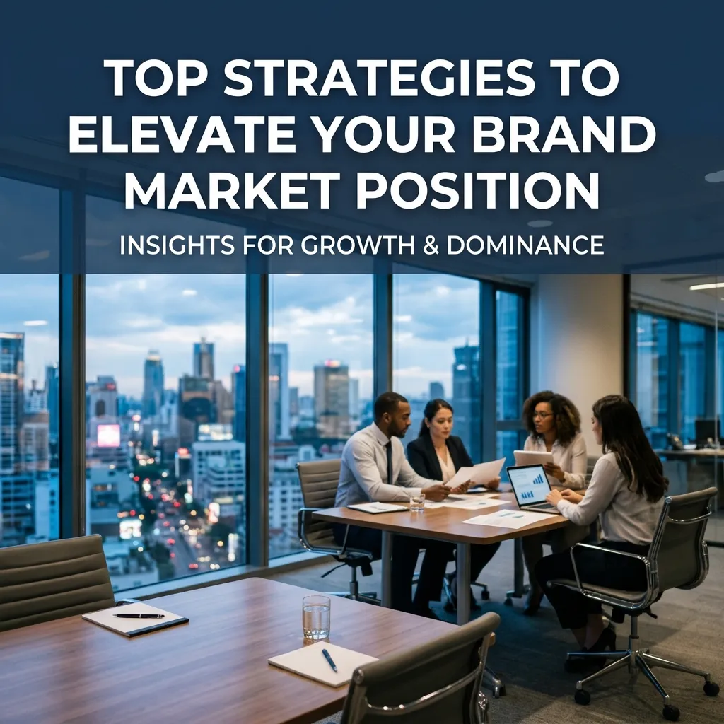 Strategies to Elevate Your Brand Market Position