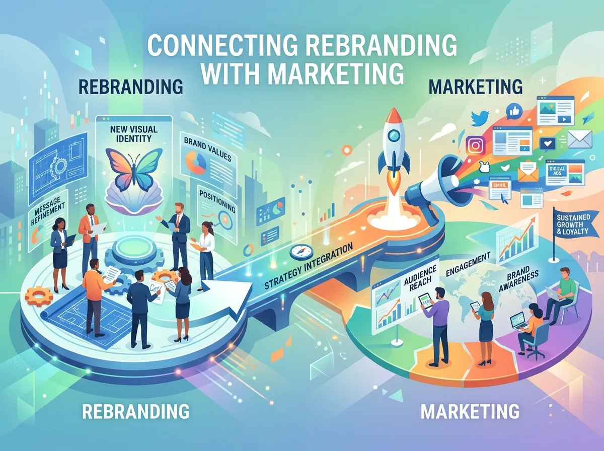 Connecting Rebranding With Marketing