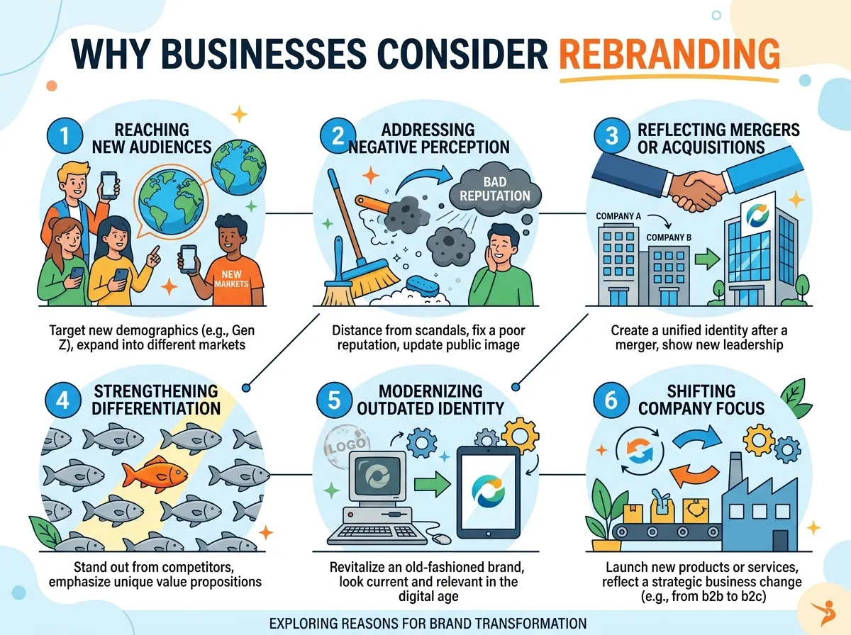 Why Businesses Consider Rebranding