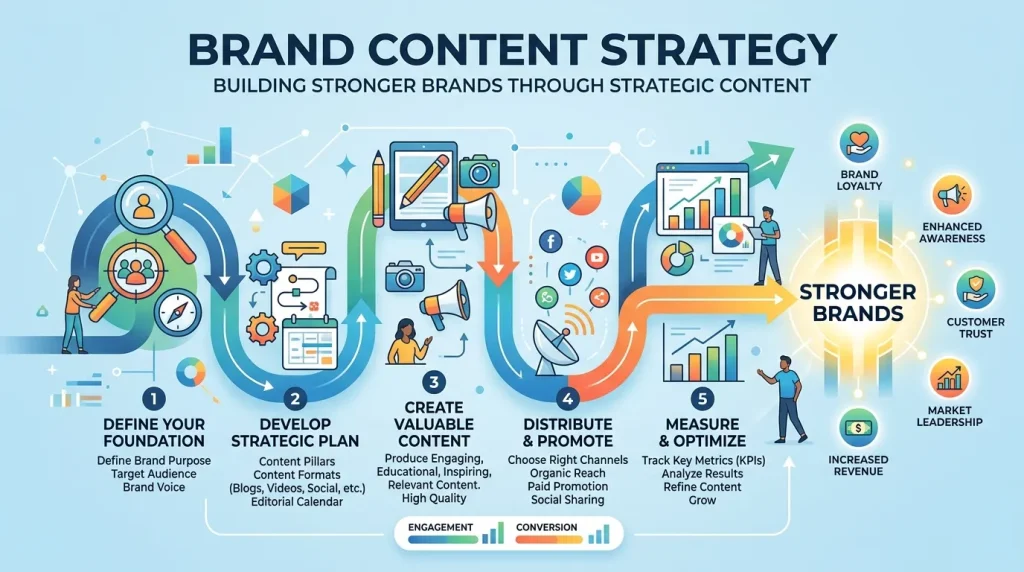 Brand Content Strategy Building Stronger Brands Through Strategic Content