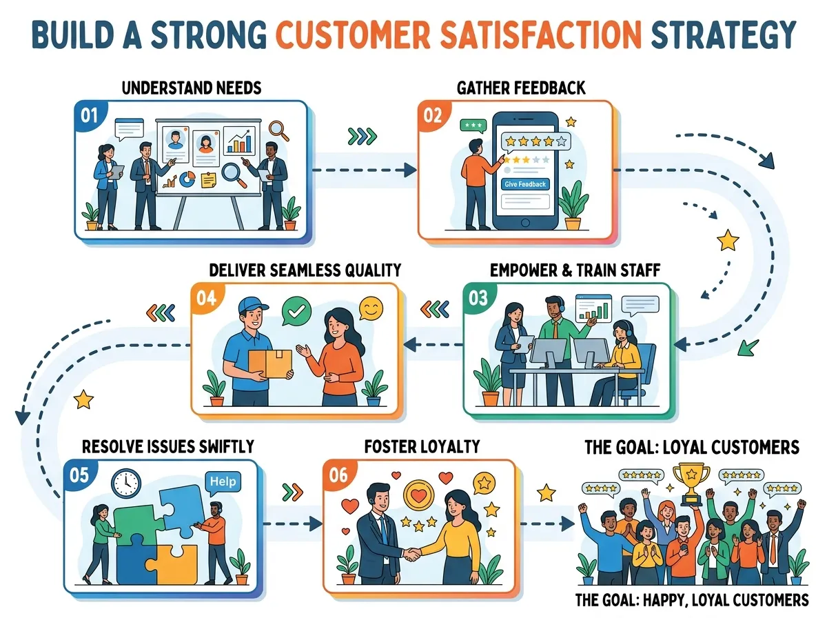 Build a Strong Customer Satisfaction Strategy