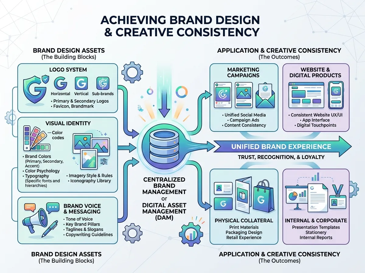 Brand Design Assets and Creative Consistency