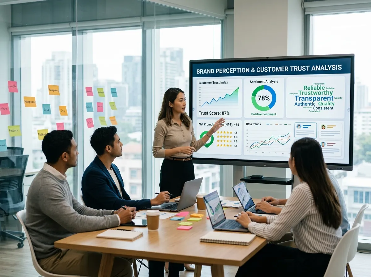 Brand Perception Analysis and Customer Trust
