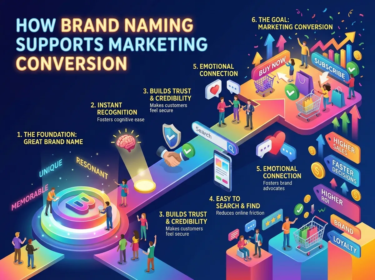 How Brand Naming Supports Marketing Conversion