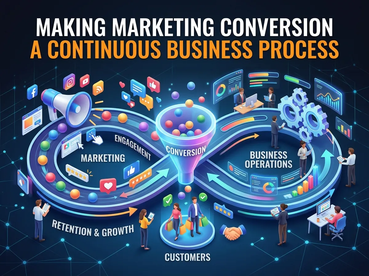 Making Marketing Conversion a Continuous Business Process