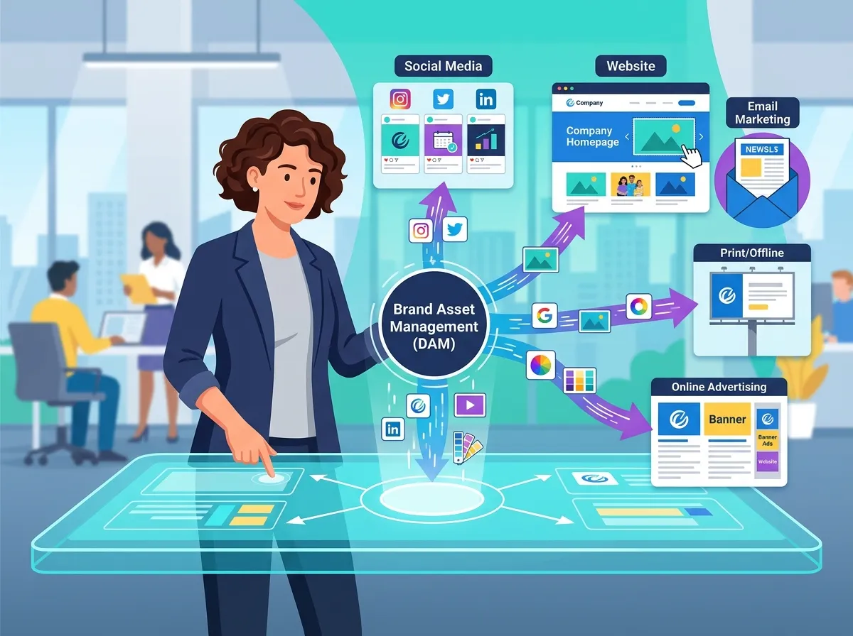 Managing Brand Assets Across Multiple Channels