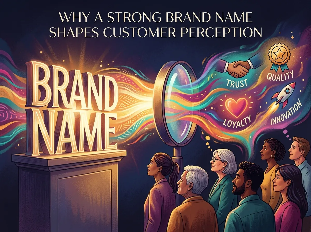 Why a Strong Brand Name Shapes Customer Perception